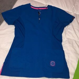 Small Koi Lite scrub top